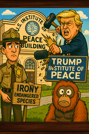 US Institute of Peace Building Rebranded; Irony Placed on Endangered Species List